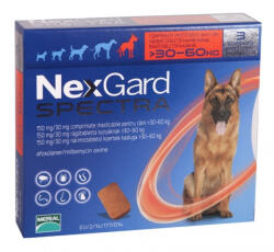 1331347156.merial Nexgard Spectra Xl 30 60 Kg 3 Comprimate