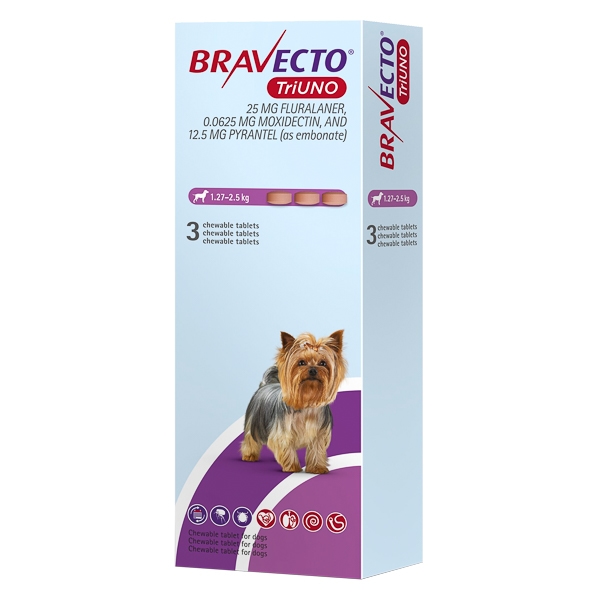 Bravecto Triuno25mg